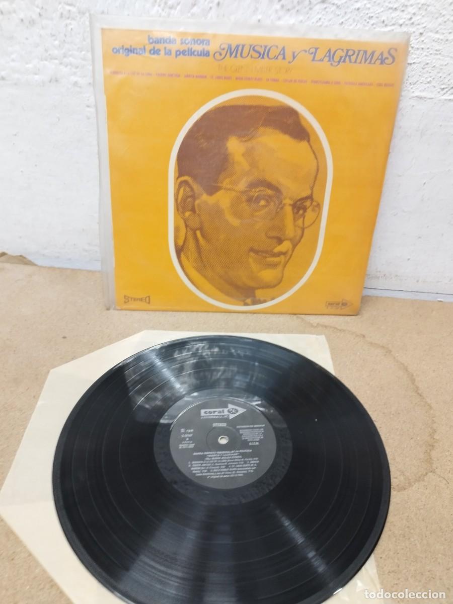 Discos de vinilo: Banda sonora original de la pel&iacute;cula M&uacute;sica y L&aacute;grimas (The Glenn Miller Story).
