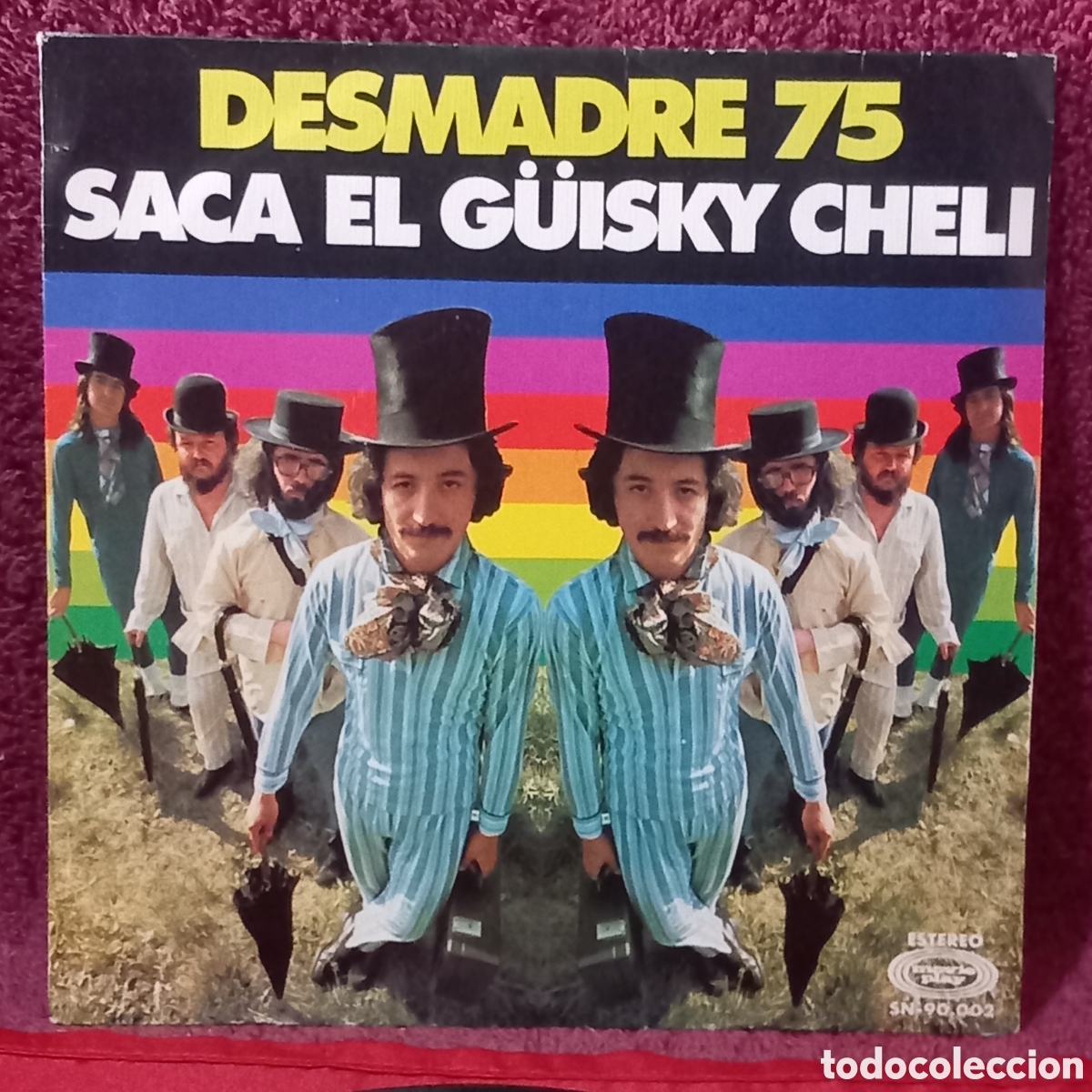 Discos de vinilo: DESMADRE 75/SACA EL G&Uuml;ISKY CHELI+TENGO UNA PENA(2975 MOVIE PLAY)EXCELENTE ESTADO