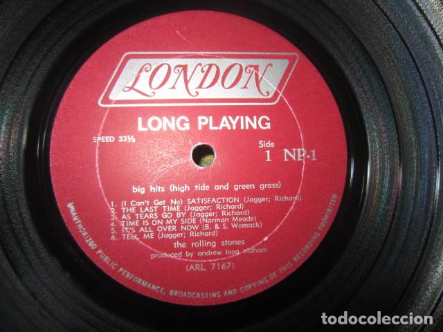 Discos de vinilo: THE ROLLING STONES - BIS HITS ... LP - ORIGINAL U.S.A. - LONDON 1966 . MONOAURAL - SIN FUNDA