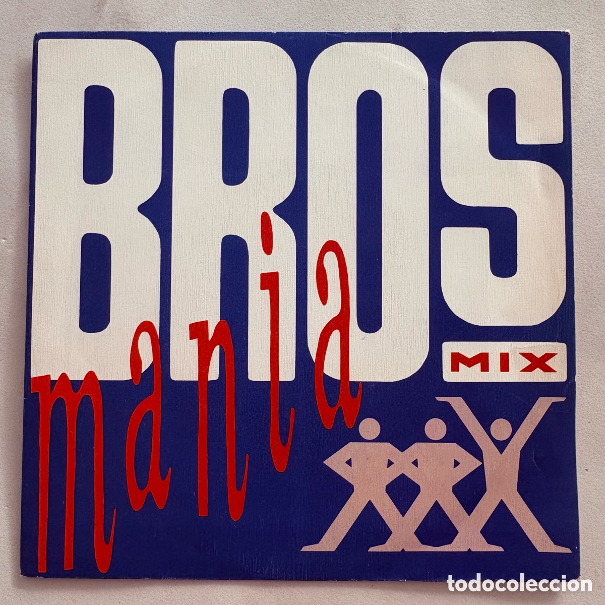 Discos de vinilo: single 7'' Bros &lrm;&ndash; Brosmania Mix promo edicion espa&ntilde;ola de 1989