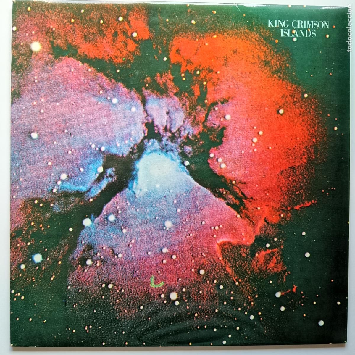 Discos de vinilo: King Crimson-Islands (LP Polydor) RE clasico 1971. Robert Fripp, Van Der Graaf, Henry Cow, Brian Eno