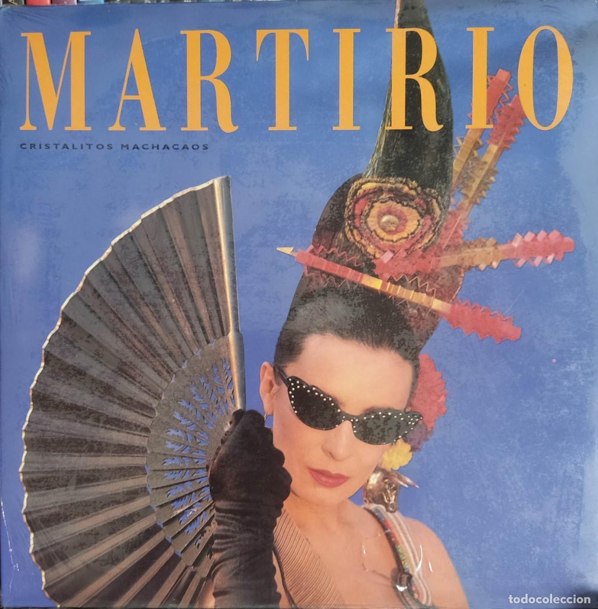 Discos de vinilo: Martirio &ndash; Cristalitos Machacaos LP 1988 ORIGINAL NUEVO PRECINTADO