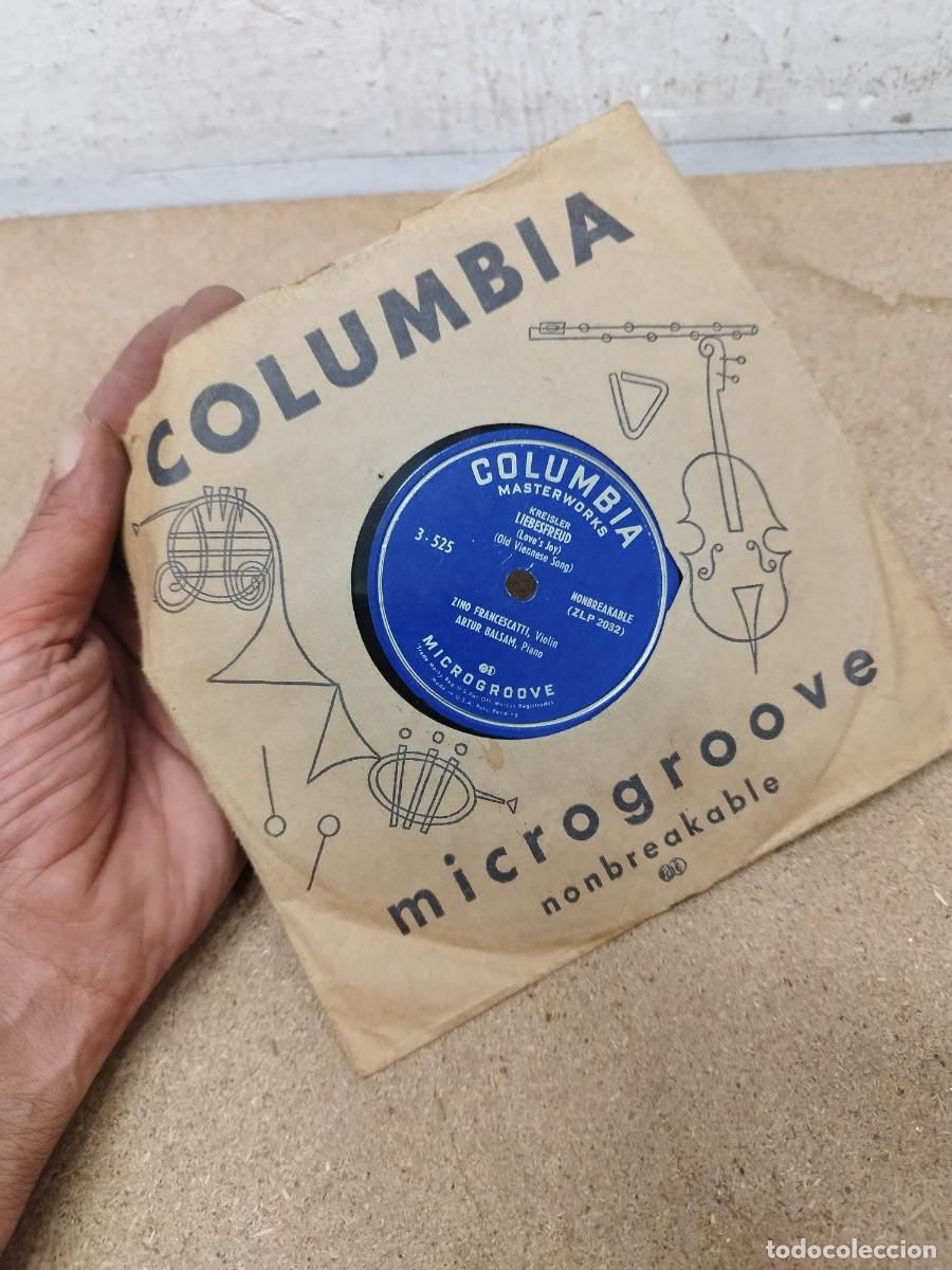 Discos de vinilo: Disco Vinilo 7&rdquo; Columbia Masterworks Zino Francescatti 3-525.