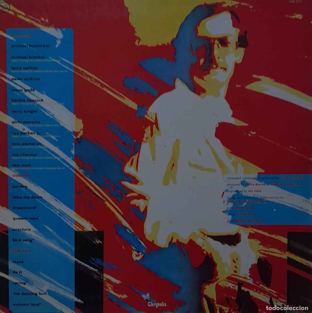 Discos de vinilo: MICHEL COLOMBIER. LP Chrysalis 1980 - Foto 2