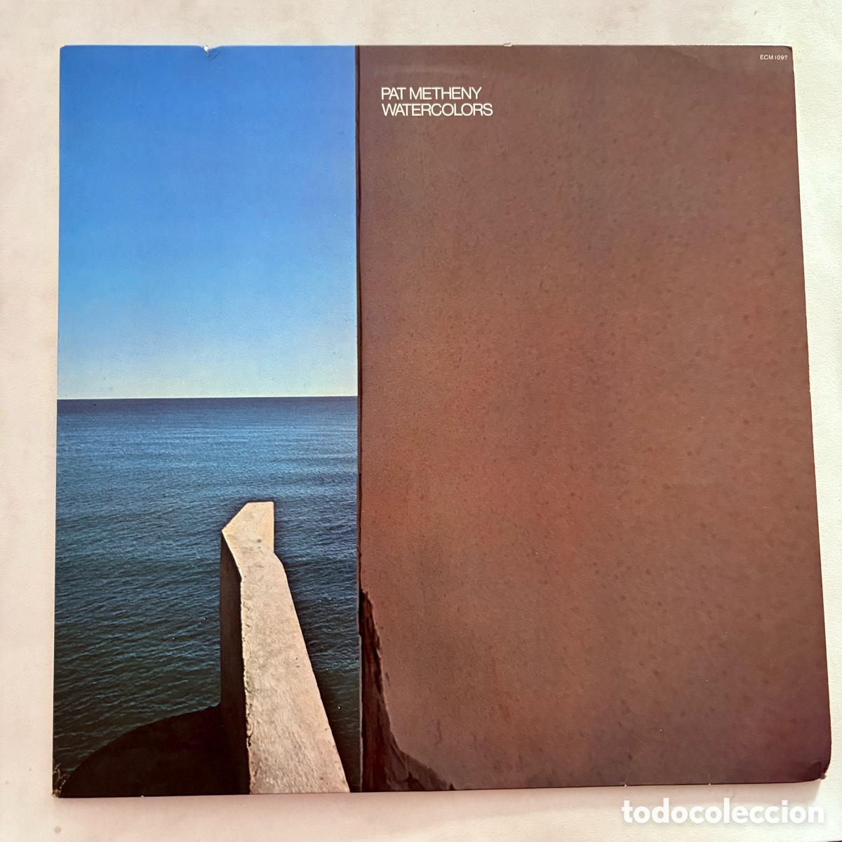Discos de vinilo: lp Pat Metheny &lrm;&ndash; Watercolors edicion alemana de 1977