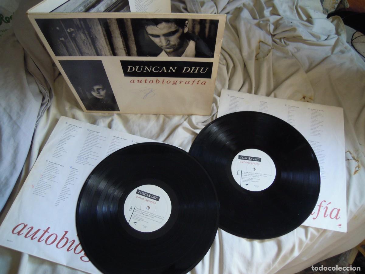 Discos de vinilo: DOBLE LP DUNCAN DHU AUTOBIOGRAFIA, 28 TEMAS, 1989 GASA, GATEFOLD,, ENCARTES, FOLK ROCK