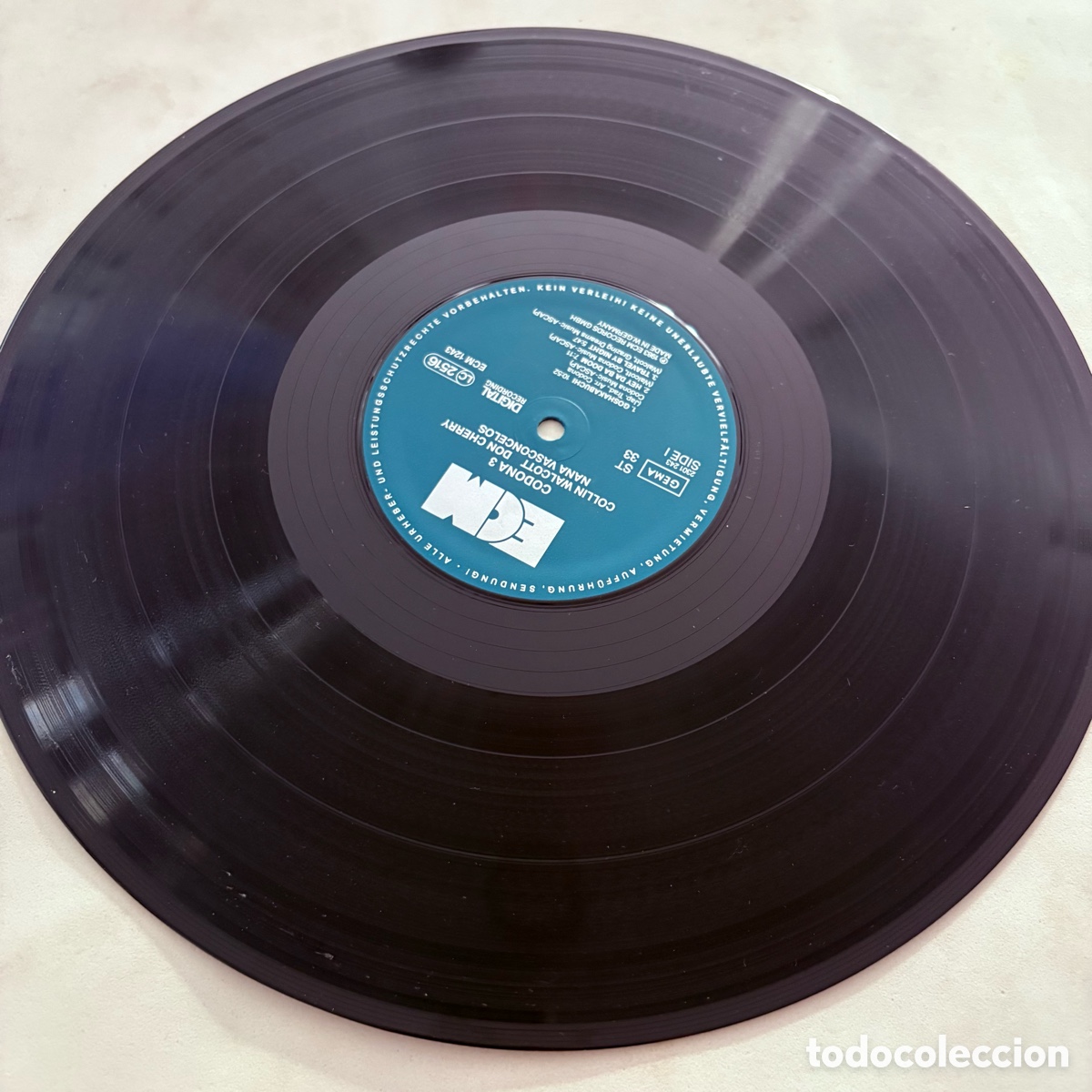 Discos de vinilo: lp Codona &lrm;&ndash; Codona 3 edicion alemana de 1983 - Foto 4