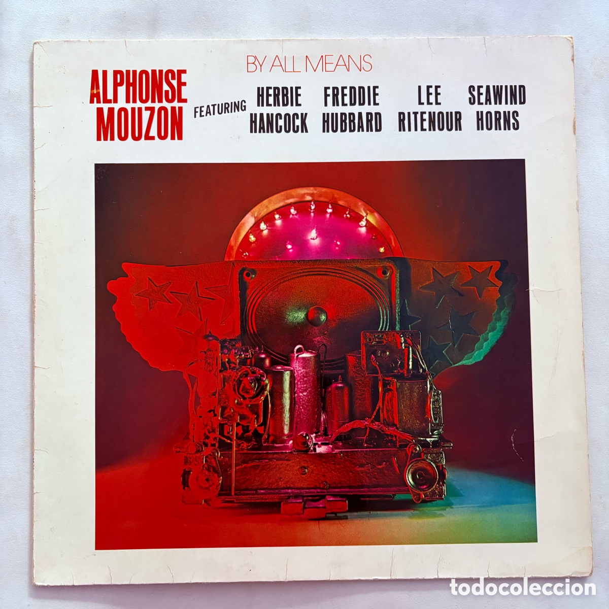 Discos de vinilo: lp Alphonse Mouzon Featuring Herbie Hancock Freddie Hubbard Lee Ritenour Seawind Horns By all means