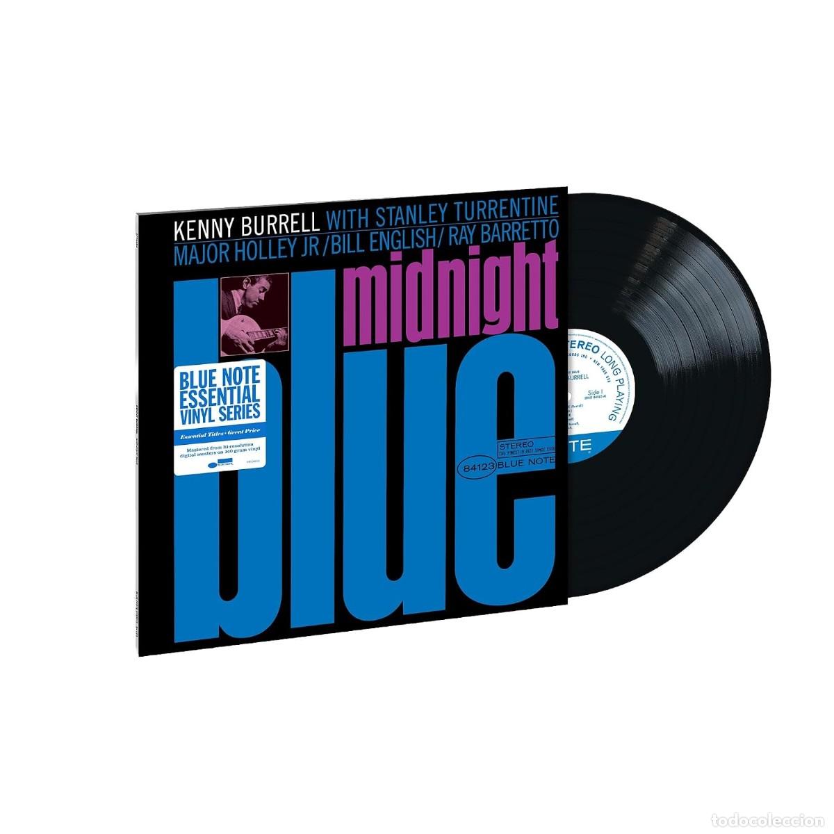 Discos de vinilo: LP KENNY BURRELL MIDNIGHT BLUE VINILO JAZZ BLUE NOTE - Foto 1