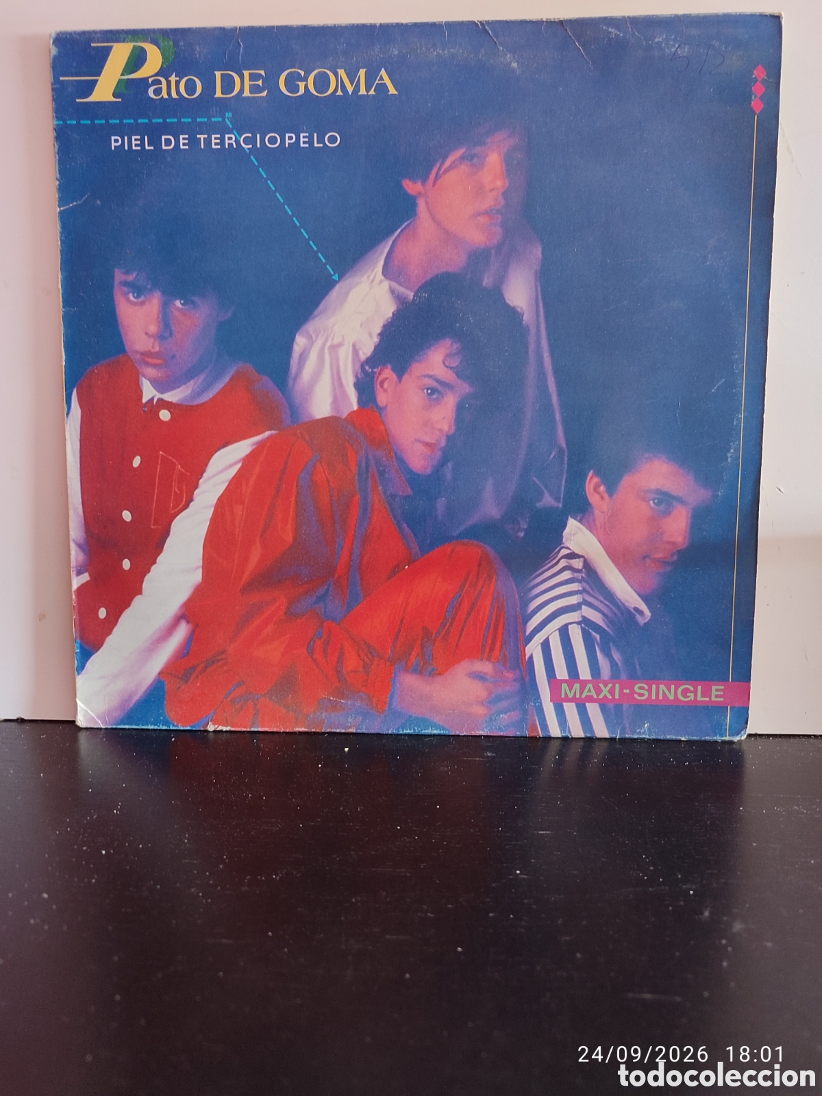 Discos de vinilo: Pato De Goma &ndash; Piel de Terciopelo - Foto 1