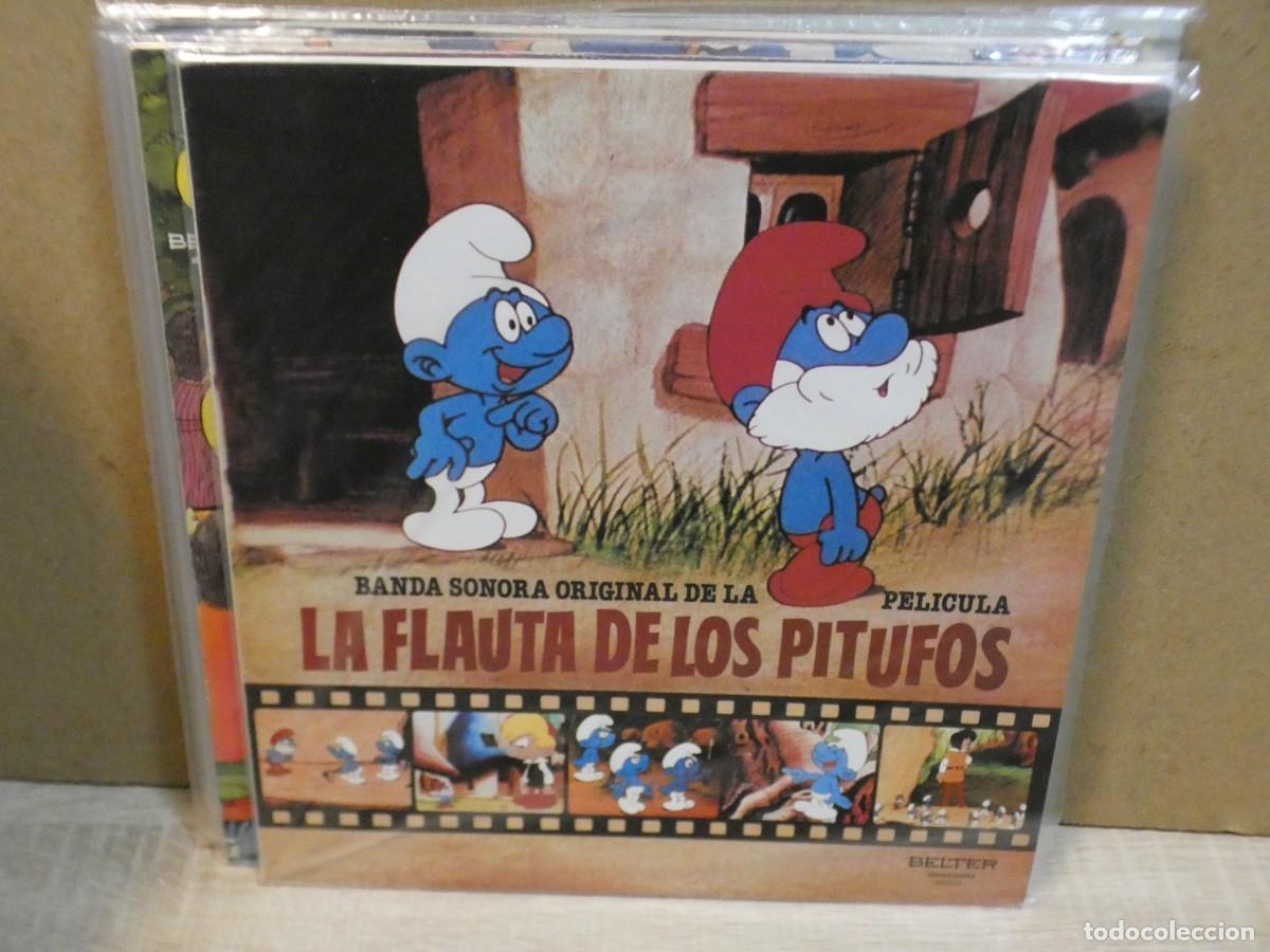 Discos de vinilo: ARKANSAS1980 EXPRO926 VINILO MUY BUEN ESTADO BSO LA FLAUTA DE LOS PITUFOS
