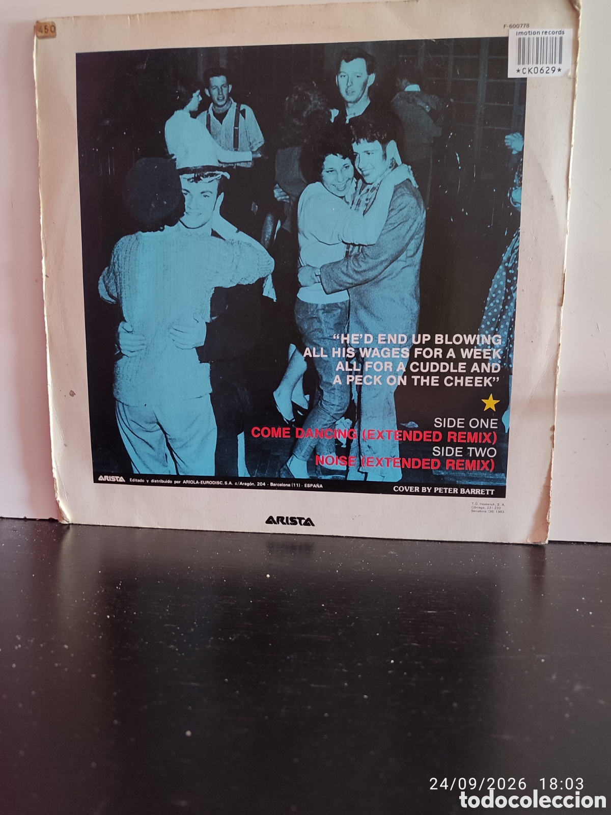 Discos de vinilo: The Kinks &ndash; Come Dancing - Foto 2