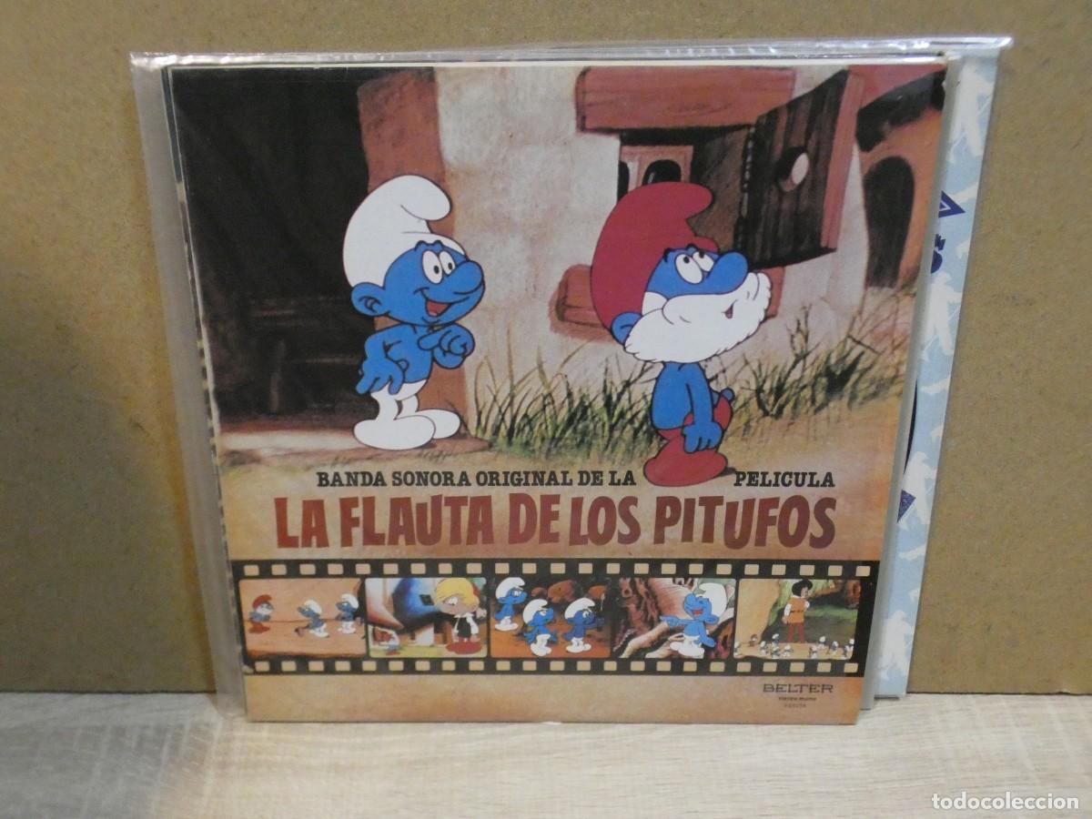 Discos de vinilo: ARKANSAS1980 EXPRO926 VINILO MUY BUEN ESTADO BSO LA FLAUTA DE LOS PITUFOS