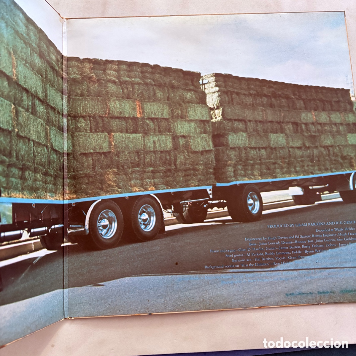 Discos de vinilo: lp Gram Parsons &ndash; GP edicion espa&ntilde;ola de 1981 - Foto 2