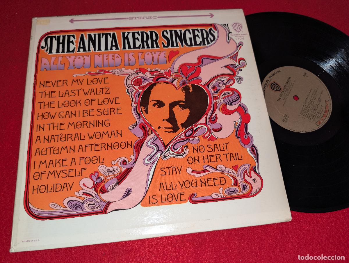 Discos de vinilo: THE ANITA KERR SINGERS All you need is love LP 1967 WB Warner USA US STEREO