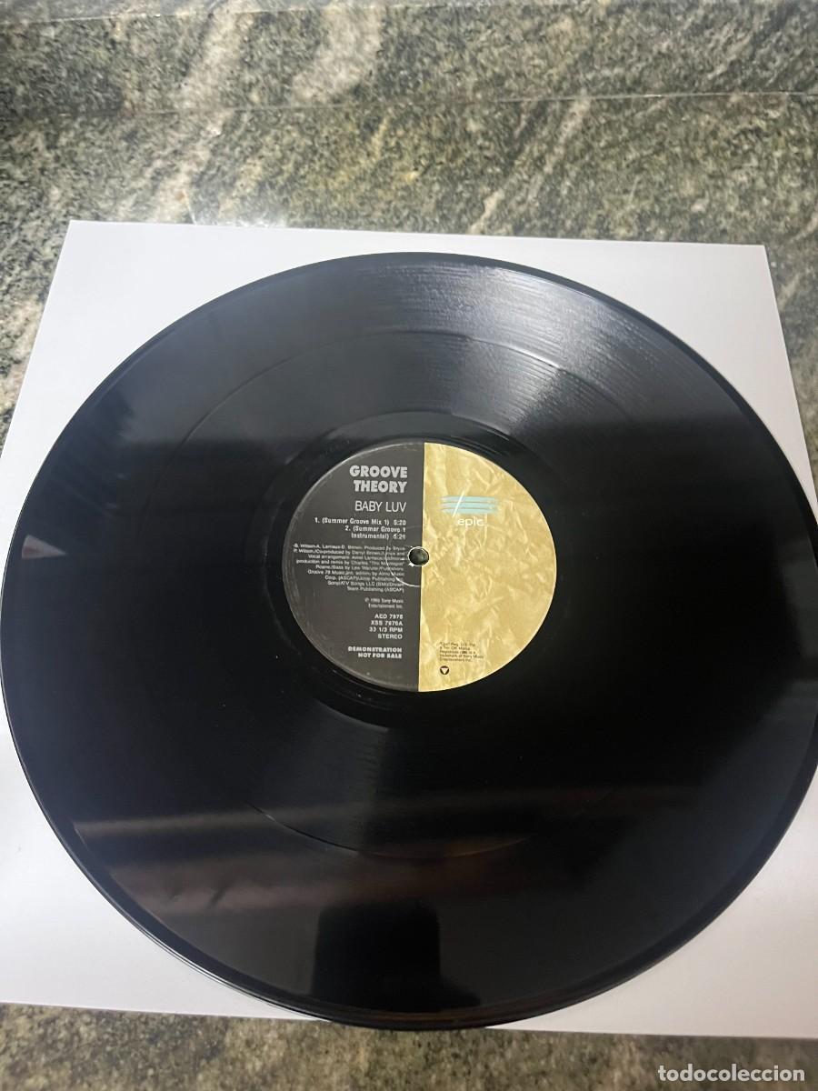 Discos de vinilo: Groove Theory Baby Luv - Foto 2
