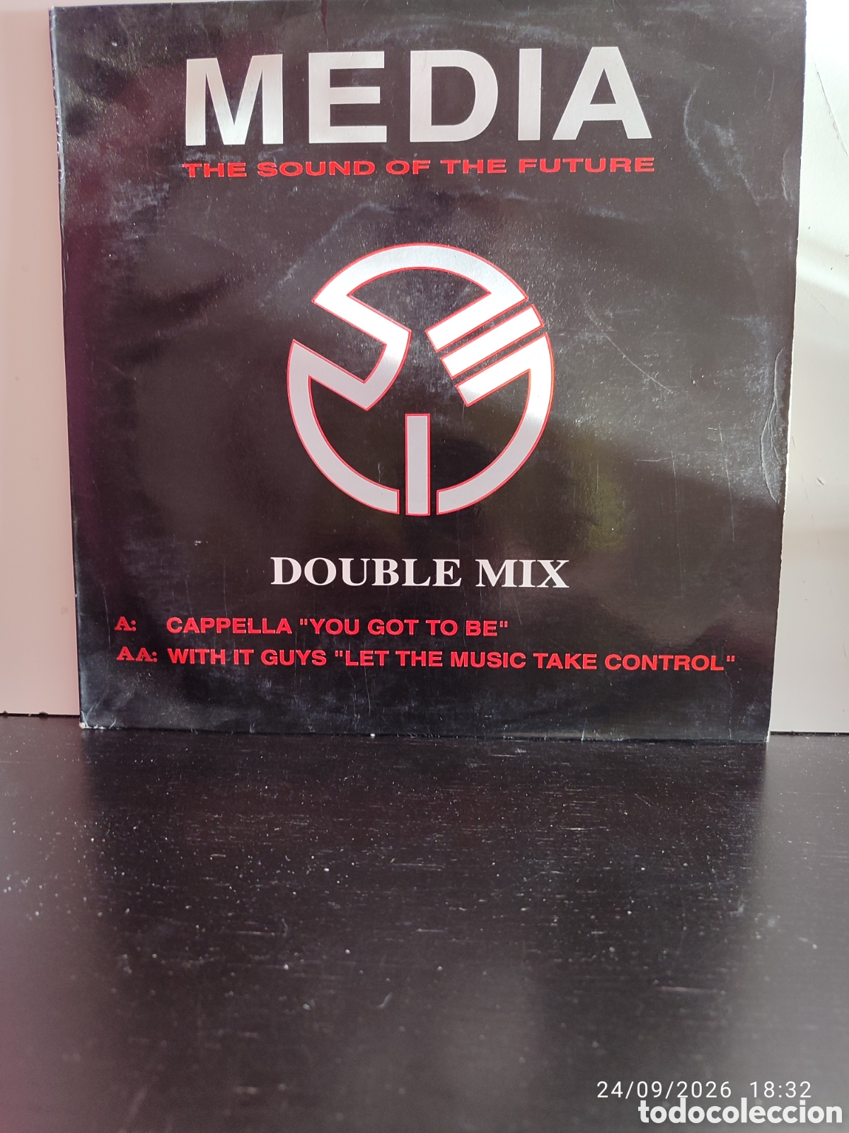 Discos de vinilo: Cappella / With It Guys &ndash; Double Mix (U Got 2 Know / Let The Music Take Control)