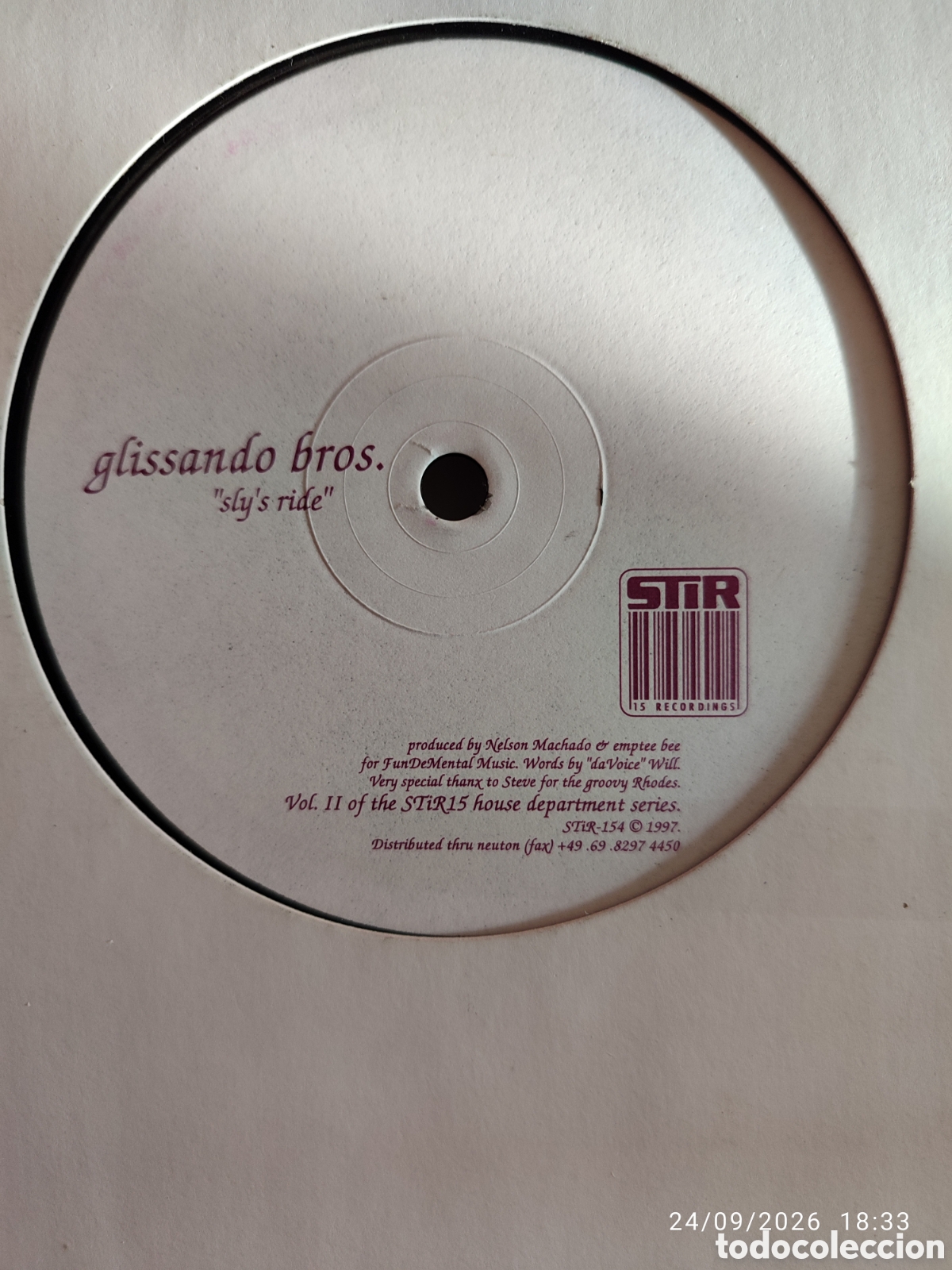 Discos de vinilo: Glissando Bros. &ndash; Slys Ride - Foto 2