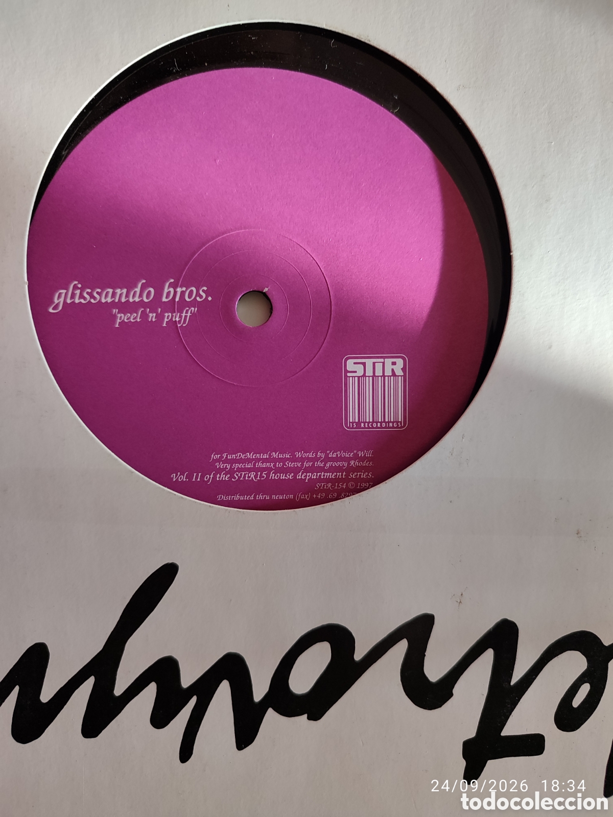 Discos de vinilo: Glissando Bros. &ndash; Slys Ride - Foto 3