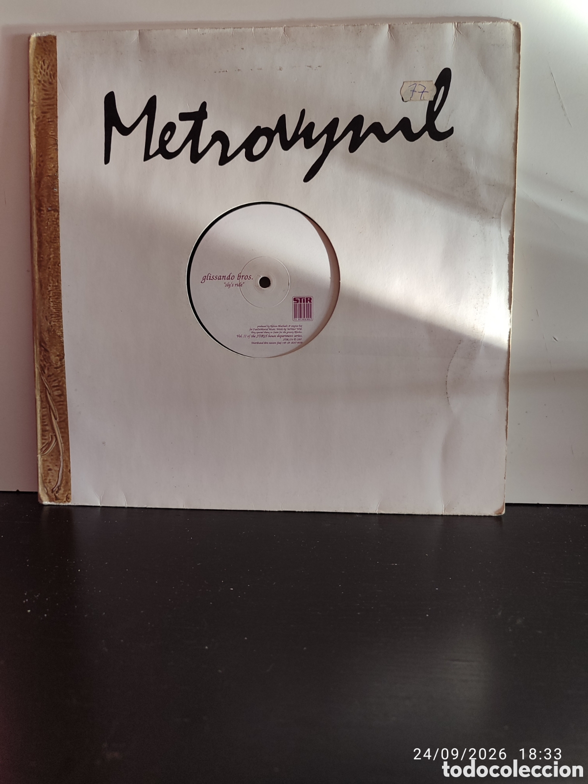 Discos de vinilo: Glissando Bros. &ndash; Sly's Ride