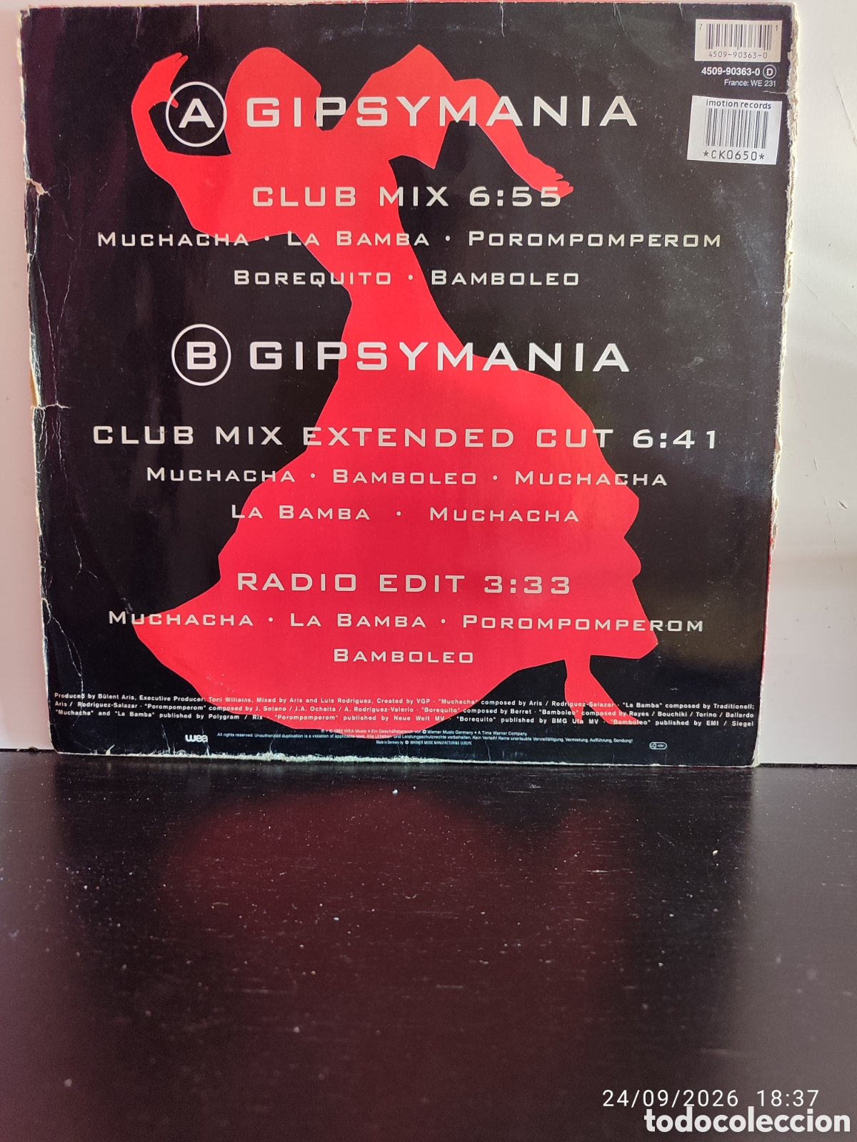 Discos de vinilo: Los Dukes &ndash; Gipsymania - Foto 2