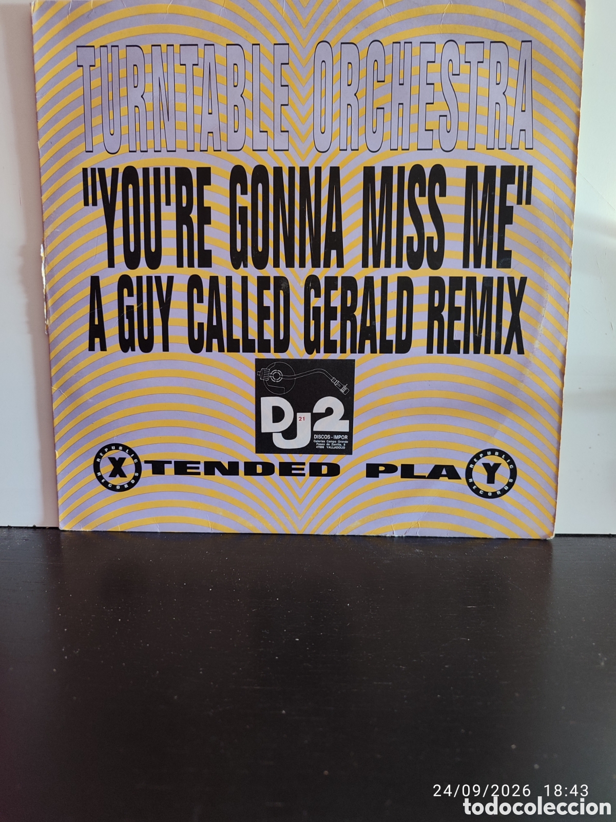 Discos de vinilo: Turntable Orchestra &ndash; You're Gonna Miss Me (A Guy Called Gerald Remix)