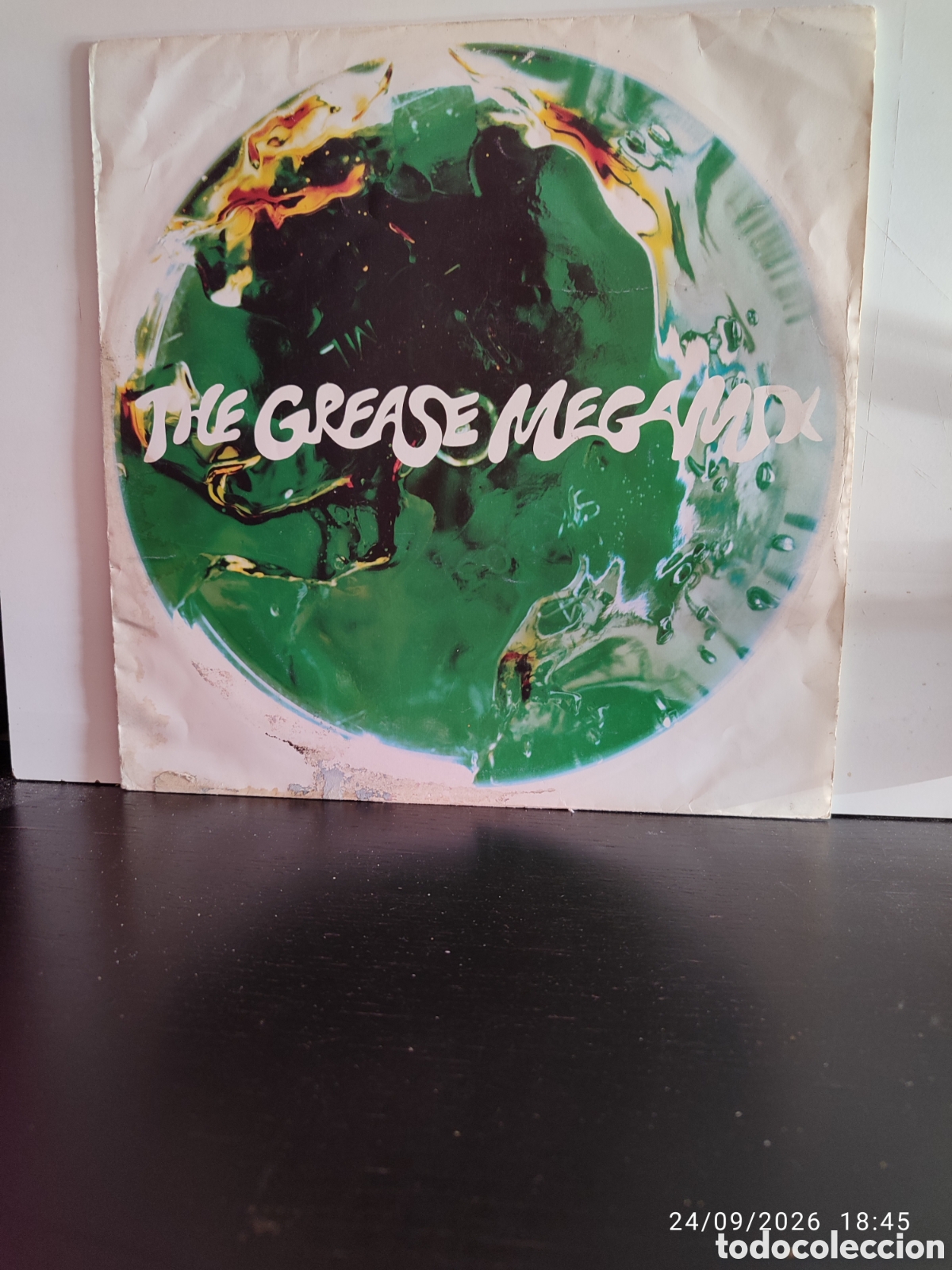 Discos de vinilo: John Travolta & Olivia Newton-John &ndash; The Grease Megamix
