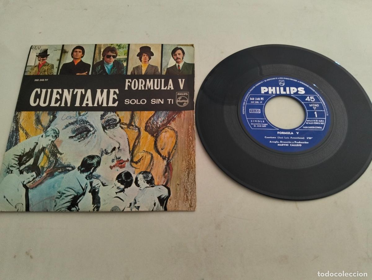 Discos de vinilo: DISCO SINGLE, FORMULA V, CUENTAME
