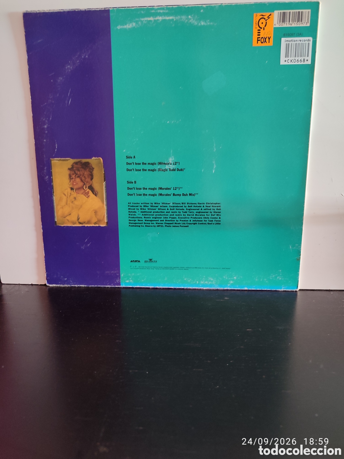 Discos de vinilo: Shawn Christopher &ndash; Dont Lose The Magic - Foto 2