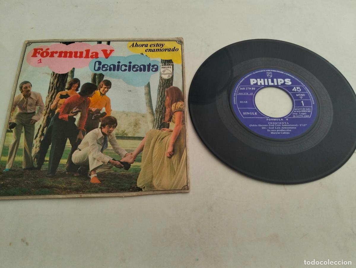 Discos de vinilo: DISCO SINGLE, FORMULA V, CENICIENTA