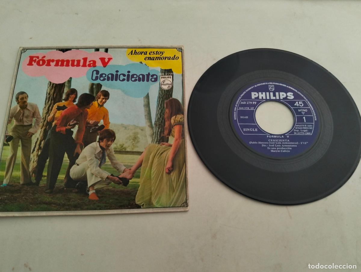 Discos de vinilo: DISCO SINGLE, FORMULA V, CENICIENTA
