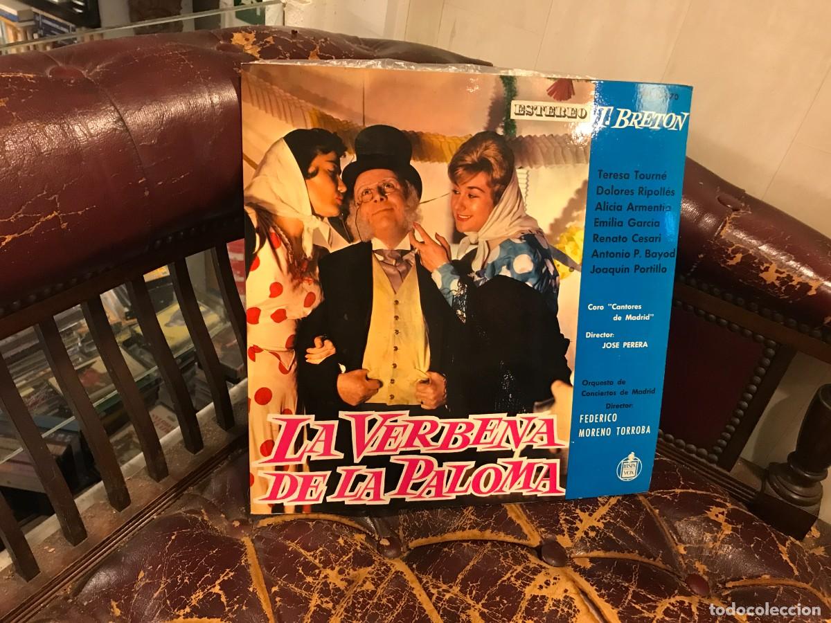Discos de vinilo: LP. LA VERBENA DE LA PALOMA. T. BRET&Oacute;N. MORENO TORROBA