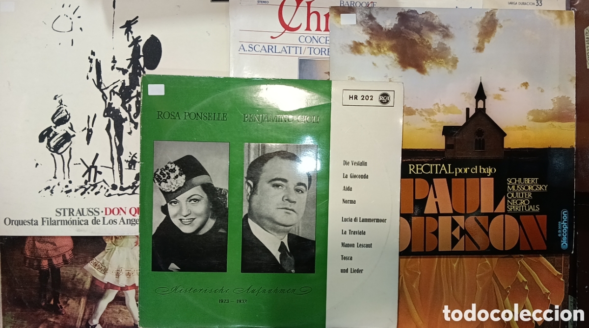 Discos de vinilo: LOTE 16 DISCOS M&Uacute;SICA CL&Aacute;SICA VARIADA VER FOTOS