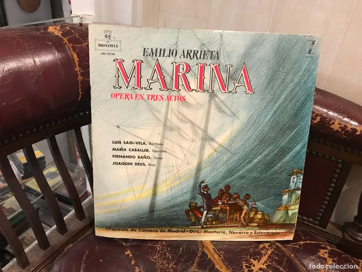 Discos de vinilo: LP. MARINA. EMILIO ARRIETA