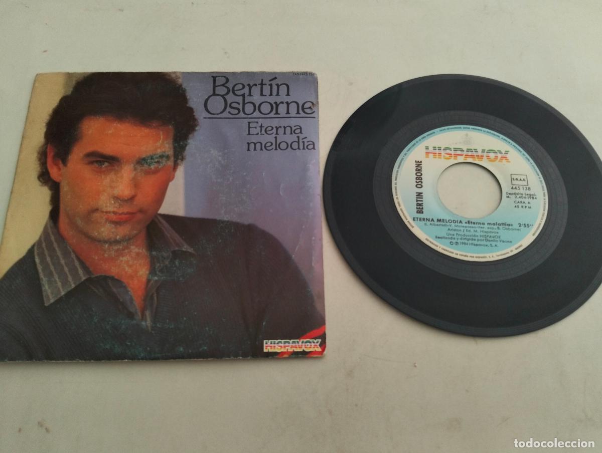 Discos de vinilo: DISCO SINGLE, BERTIN OSBORNE, ETERNA MELODIA - Foto 1