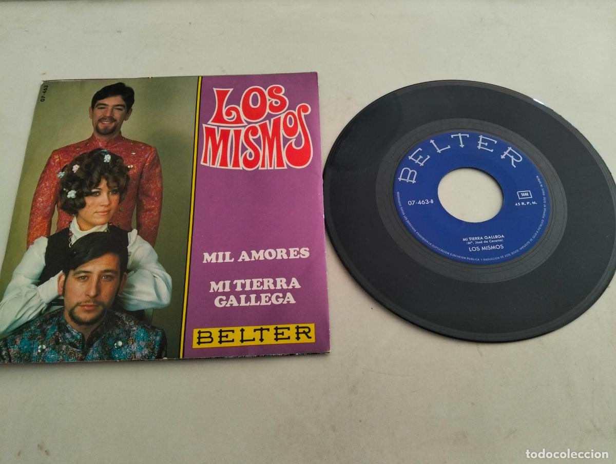 Discos de vinilo: DISCO SINGLE, LOS MISMOS, MIL AMORES - Foto 2