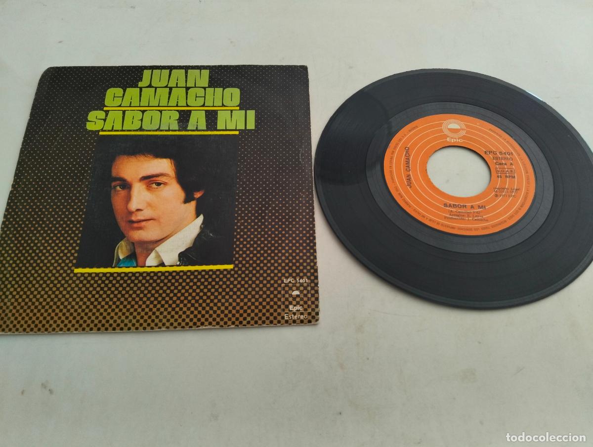 Discos de vinilo: DISCO SINGLE, JUAN CAMACHO, SABOR A MI