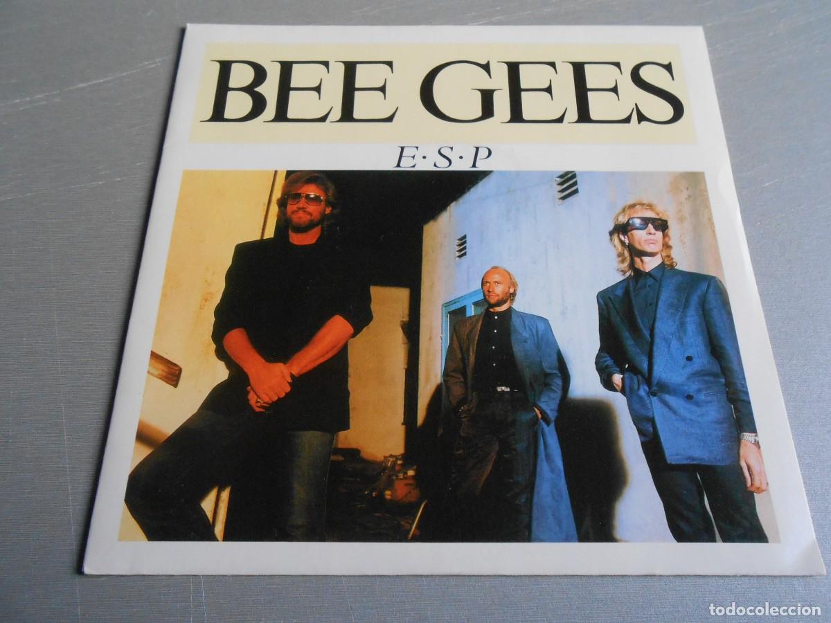 Discos de vinilo: BEE GEES, SG, E &middot; S &middot; P + 1, A&Ntilde;O 1987, WB RECORDS 928.139-7, MADE IN FRANCE