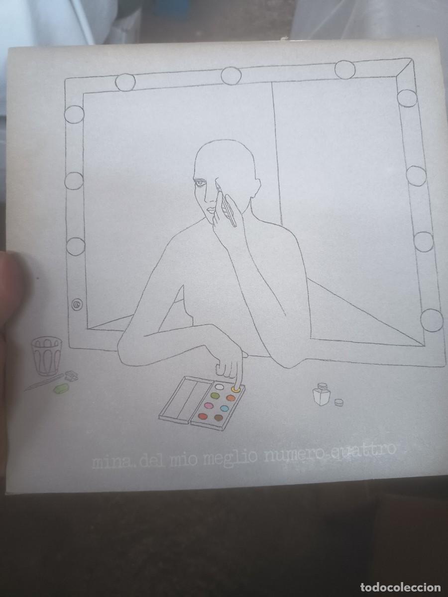 Discos de vinilo: DISCO LP MINA ,( DEL MIO MEGLIO NUMERO QUATTRO)