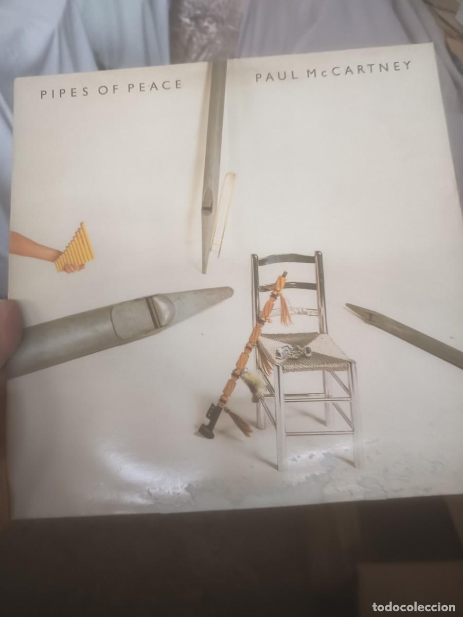 Discos de vinilo: DISCO LP PAUL MC CARTNEY,( Pipes OF peace)