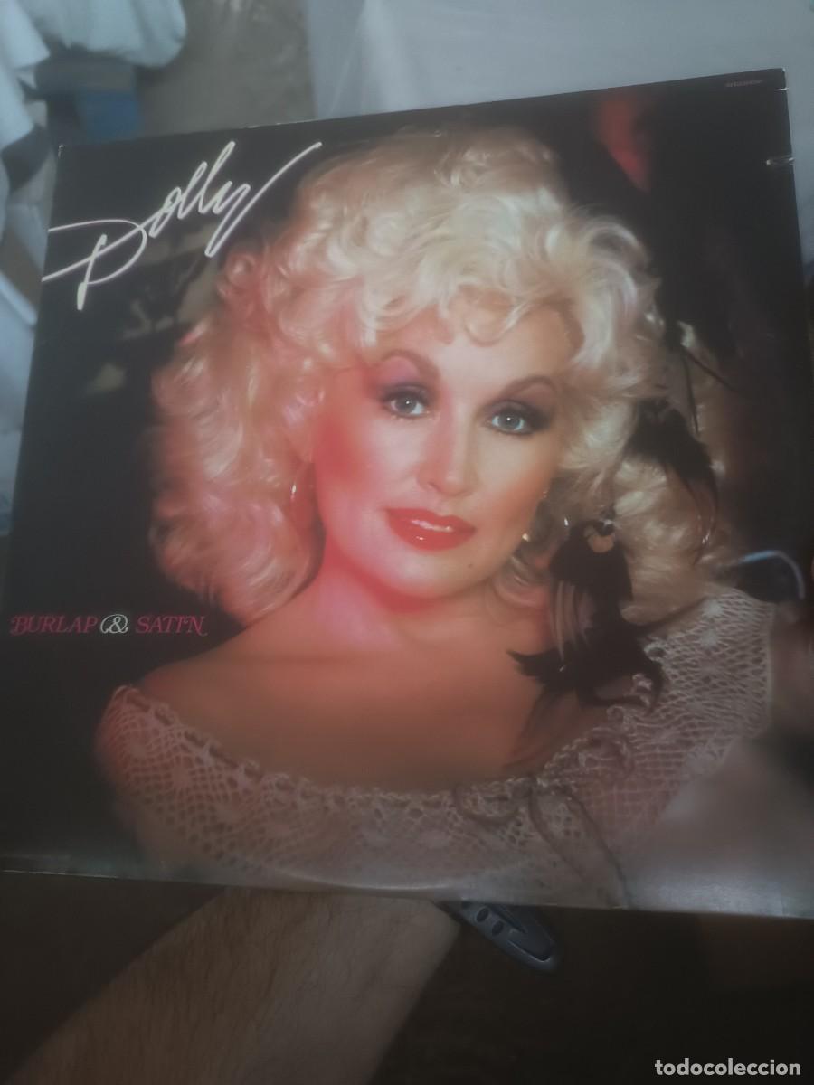 Discos de vinilo: DISCO LP DOLLY PARTON,( BURLAP & SATIN)