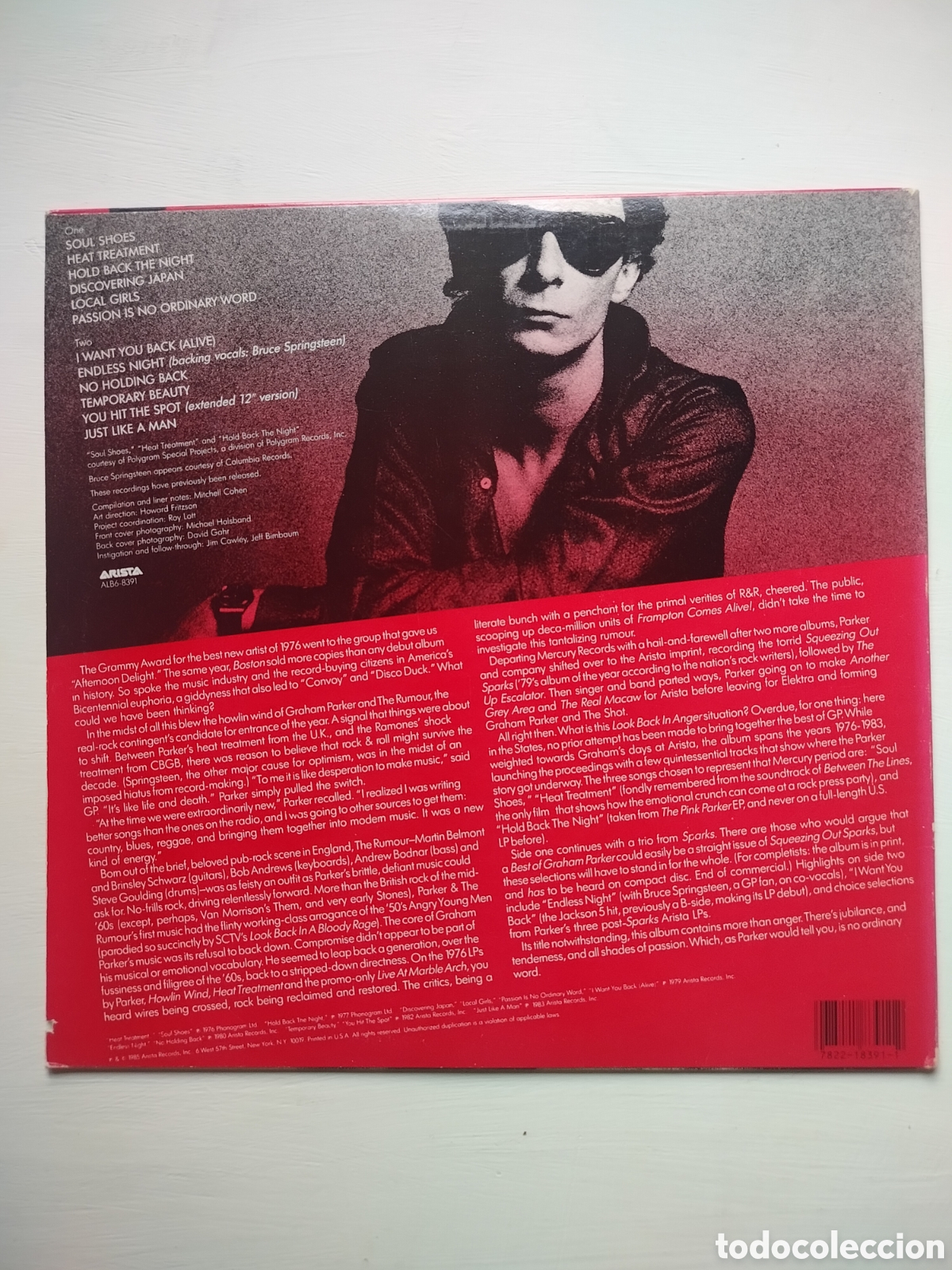 Discos de vinilo: Graham Parker LP USA - Foto 2