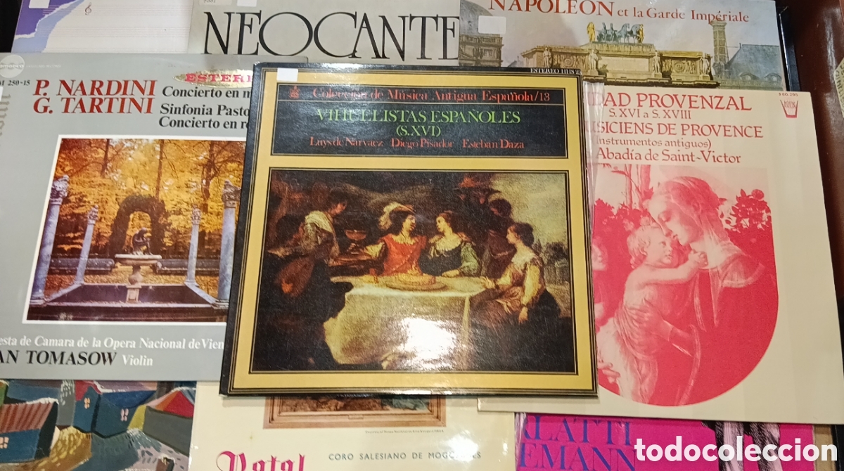 Discos de vinilo: LOTE 9 DISCOS M&Uacute;SICA CL&Aacute;SICA VARIADA VER FOTOS