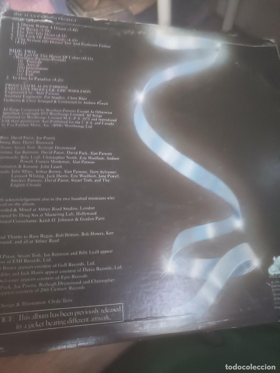 Discos de vinilo: DISCO LP THE ALAN PARSON PROJECT - Foto 2