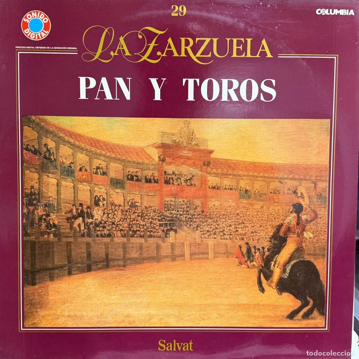 Discos de vinilo: Salvat ● La Zarzuela - N&ordm; 29 - Pan y Toros ● Lp