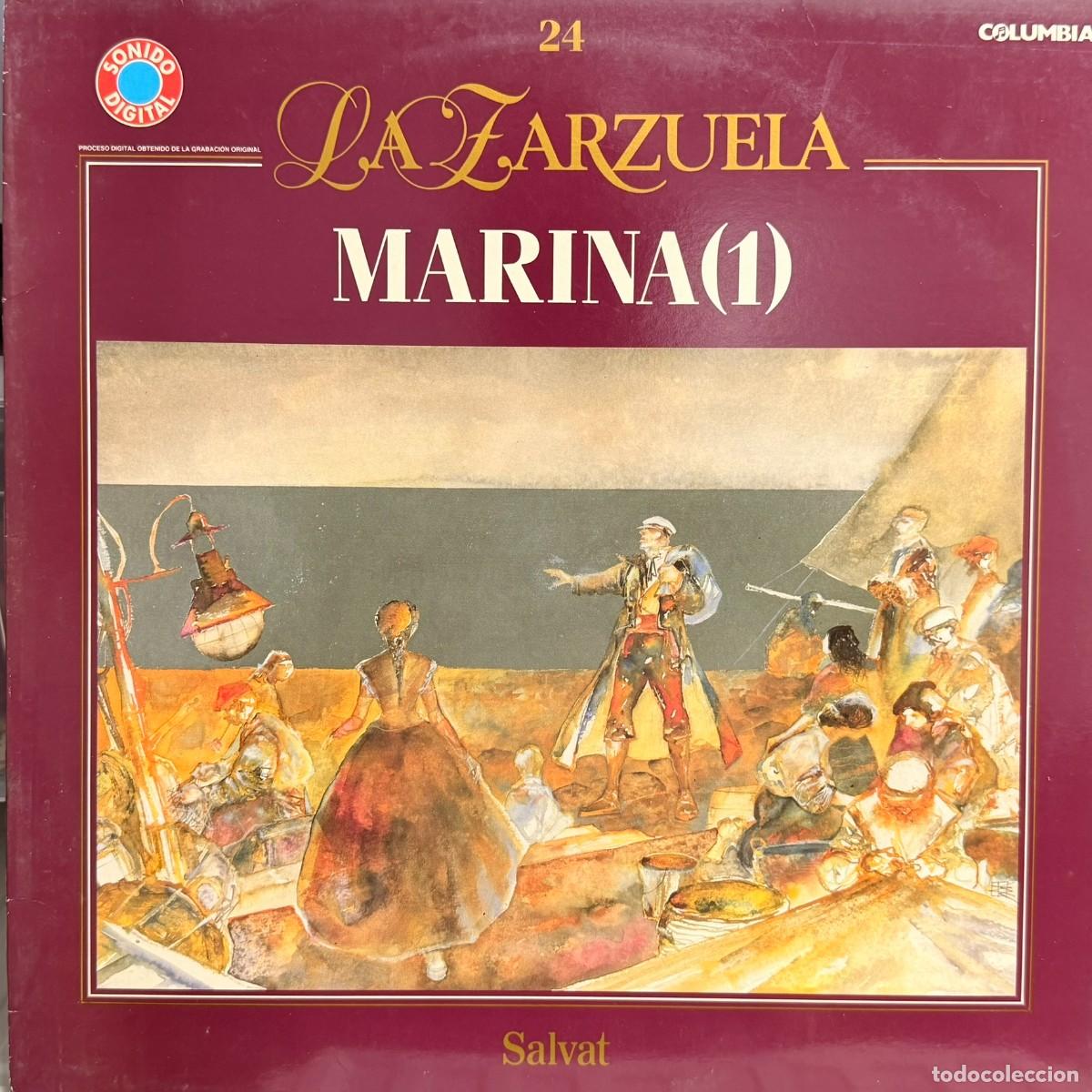 Discos de vinilo: Salvat ● La Zarzuela - N&ordm; 24 - Marina (1) ● Lp