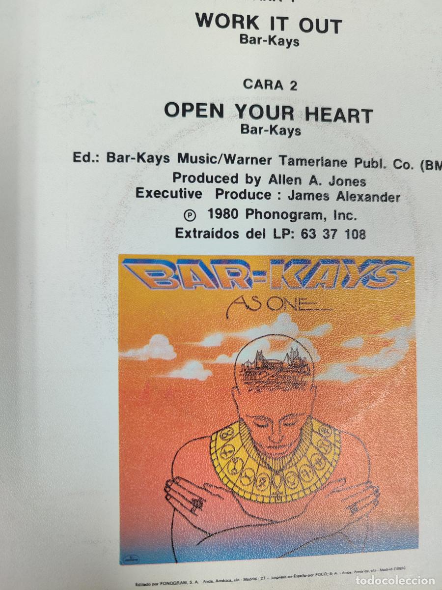 Discos de vinilo: Bar-Kays &ndash; Work It Out Single - Foto 6