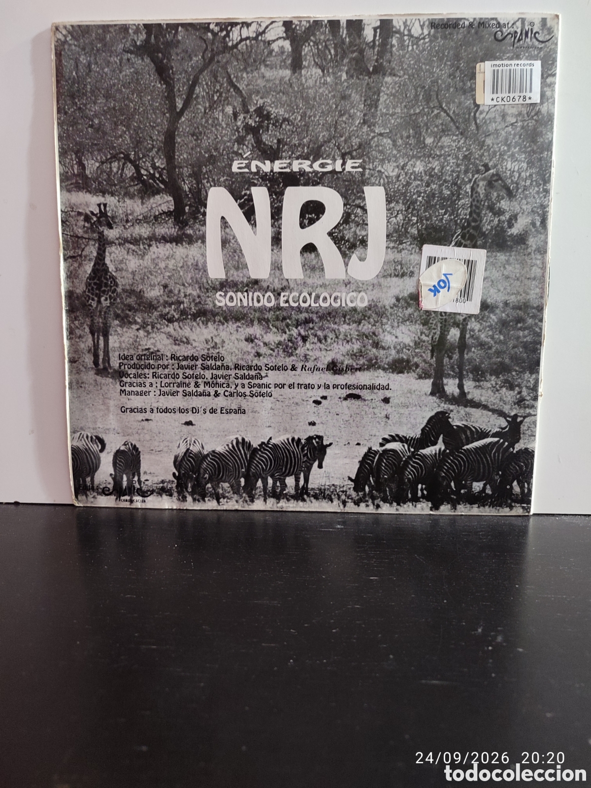 Discos de vinilo: N.R.J. &ndash; El Hombre Y La Fiesta - Foto 2