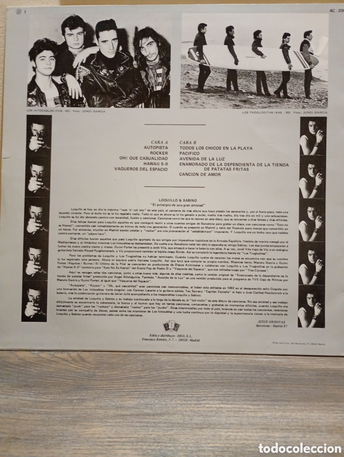 Discos de vinilo: Loquillo & Sabino, 1981 / 1984. - Foto 2
