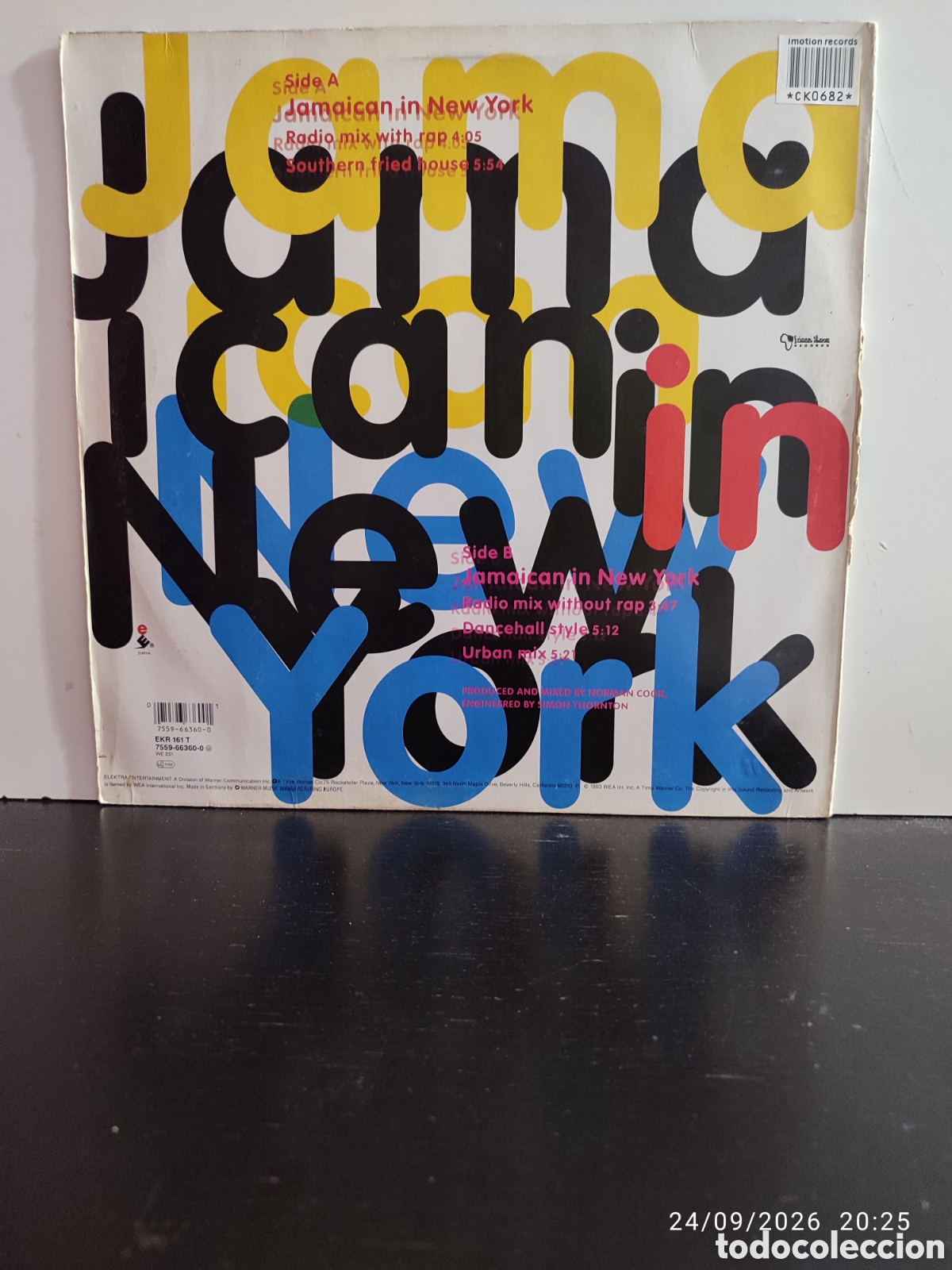 Discos de vinilo: Shinehead &ndash; Jamaican In New York - Foto 2